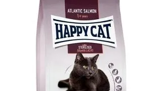HAPPY CAT Sterilised hrana uscata pentru pisici sterilizate, cu somon atlantic 4 kg
