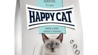 HAPPY CAT Sensitive hrana uscata pentru pisici adulte cu sistem digestiv sensibil, carne de rata 4 kg