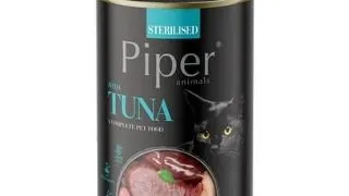 DOLINA NOTECI PIPER Sterilised pentru pisica sterilizata 400g cu ton