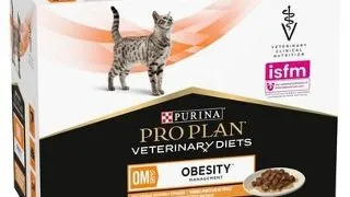 PURINA PRO PLAN Veterinary Diets Feline OM St/Ox Obesity Management 10x85 g