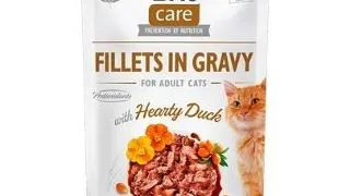 BRIT Care Cat Fillets in gravy, file de rata in sos 85 g