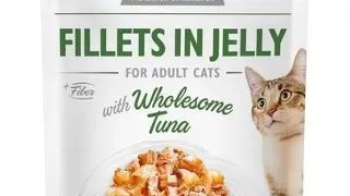 BRIT Care Cat Fillets in Jelly hrana umeda pentru pisici, cu ton, 85 g