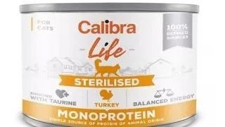 CALIBRA Cat Life Sterilised Turkey 200 g hrana pentru pisici sterilizate, din curcan