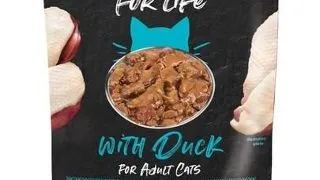FITMIN For life Adult Duck 28 x 85g pliculet hrana pisica, rata