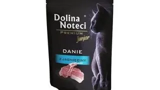 DOLINA NOTECI Premium Junior Hrana umeda pentru pui de pisica cu miel 85 g