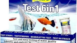 TETRA Test 6in1 Test de apa pentru a verifica rapid/usor calitatea apei din acvariu 10 buc.