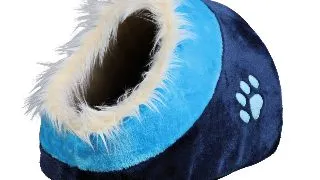Cos Minou Soft, Plus, 35x26x41 cm Albastru