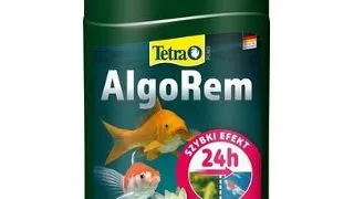 Solutie apa verde iaz contra alge plutitoare TETRA Pond AlgoRem 250 ml + Pond Sticks gratis