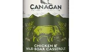 CANAGAN Chicken&Wild Boar Casserole, XS-XL, Pui si Mistret, conserva hrana umeda fara cereale caini junior & adult, (in supa), 400g