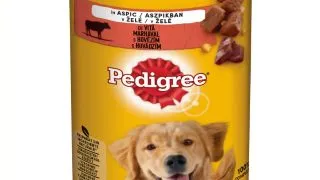 PEDIGREE, XS-XL, Vita si Pasare, conserva hrana umeda caini, (in aspic), 400g