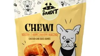 MR BANDIT Chewi Bones, XS-XL, Pui si Rata, punguta recompense caini, 500g