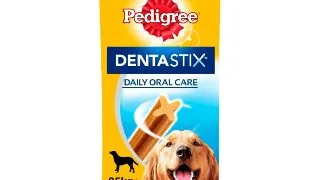 PEDIGREE DentaStix Daily Oral Care, recompense caini talie mare, batoane, 7buc