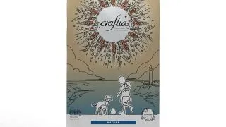 CRAFTIA Natura, M-XL, Somon si Hering, hrana uscata caini junior, 2kg