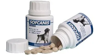 SOFCANIS Senior, supliment multivitamine caini senior, comprimate SOFCANIS Senior, XS-XL, supliment multivitamine caini senior, flacon, 50 comprimate