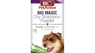BIO PETACTIVE Bio Magic, sampon pudra caini, fara clatire, Lavanda, flacon, 150g