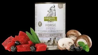 ISEGRIM, XS-XL, Cal, conserva hrana umeda monoproteica fara cereale caini, (in sos), 400g