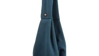 TRIXIE Junior, geanta transport caini, XS(max. 5kg), textil, deschidere superioara, albastru si gri, 22 x 20 x 60 cm