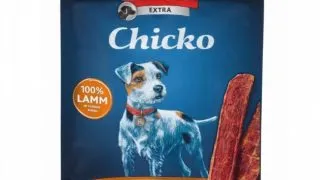 RINTI Chicko, XS-XL, Miel, punguta recompense fara cereale caini, deshidratat, 60g