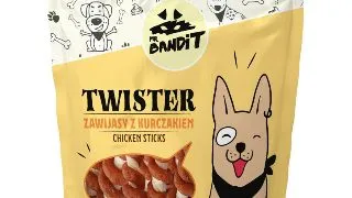 MR BANDIT Twister, XS-XL, Pui, punguta recompense caini, 500g