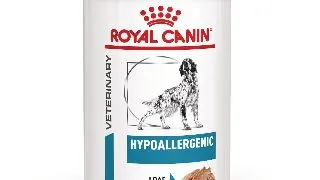 ROYAL CANIN VD Hypoallergenic, XS-XL, dieta veterinara, conserva hrana umeda caini, alergii alimentare (pate), 400g