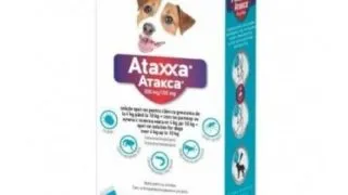 ATAXXA, deparazitare externa caini, pipeta repelenta ATAXXA 100, deparazitare externa caini, pipeta repelenta, S(4 - 10kg), 3buc