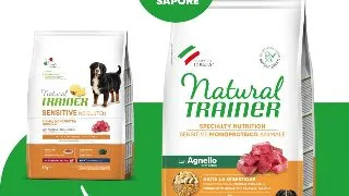 NATURAL TRAINER Speciality Nutrition Sensitive, M-XL, Miel, hrana uscata monoproteica caini, sistem digestiv, 3kg