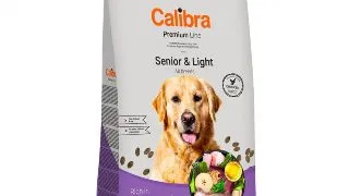 CALIBRA Premium Line Senior & Light, XS-XL, Pui, hrana uscata caini senior, obezitate, pachet economic, 14kg