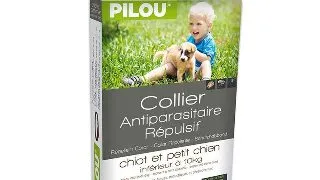 Zgarda Antiparazitara Pilou Caine Junior, 35 cm