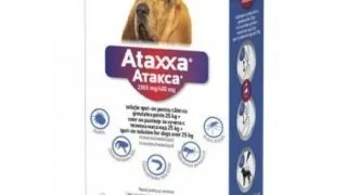 ATAXXA, deparazitare externa caini, pipeta repelenta ATAXXA 400, deparazitare externa caini, pipeta repelenta, M-XL(25 - 40kg), 3buc