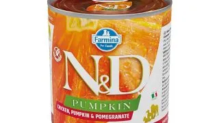 N&D Pumpkin, XS-XL, Pui si dovleac, conserva hrana umeda fara cereale caini, (in sos), 285g