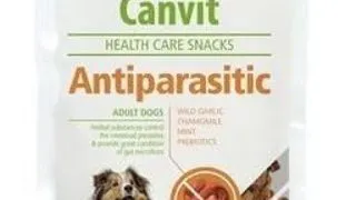 CANVIT Antiparasitic, XS-XL, Miel, punguta recompense functionale caini, 200g