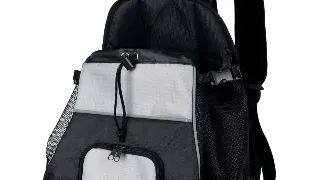 TRIXIE, geanta transport caini si pisici, XS(max. 5kg), nylon, deschidere frontala&laterala, cu rotile, negru si gri, 32 x 37 x 24 cm