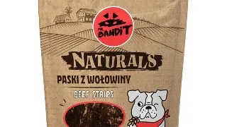 MR BANDIT Natural Stripes, XS-XL, Vita, punguta recompense monoproteica fara cereale caini, 80g