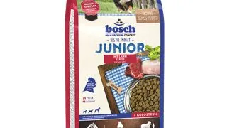 BOSCH Junior, cu Miel si Orez, hrana uscata caini junior BOSCH Junior,  cu Miel si Orez, hrana uscata caini junior, 15kg