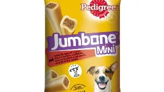 PEDIGREE Jumbone Mini, recompense caini, Vita si Pasare, batoane, 4 buc, 160g