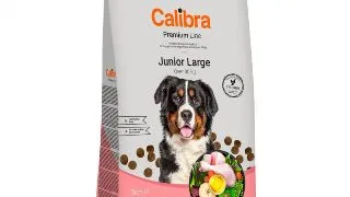 CALIBRA Premium Line Junior Large, L-XL, Pui, hrana uscata caini junior, 12kg