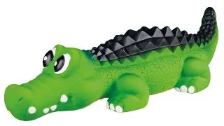Trixie, jucarie crocodil caini, latex, 35cm, multicolor