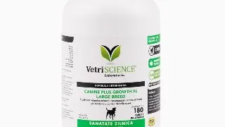 VETRI SCIENCE Canine Plus Growth XL, suplimente crestere caini, 180tbl masticabile