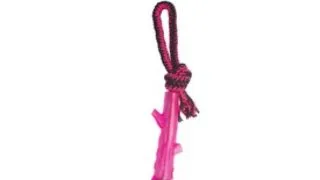M-PETS Twist Stick, jucarie sfoara caini S-L, activitati fizice, dentitie, textil, diverse culori, 49cm