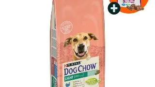 PURINA Dog Chow Adult Light, Curcan, hrana uscata caini, managementul greutatii, 14kg