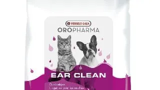 Versele Laga Oropharma Ear Clean Servetele Umede Caini si Pisici, 20 bucati