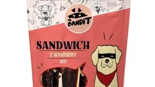 MR BANDIT Sandwich, XS-XL, Vita, punguta recompense caini, 500g