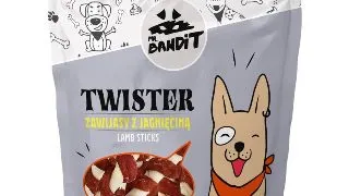 MR BANDIT Twister, XS-XL, Miel, punguta recompense caini, 500g