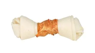 Trixie Caine Denta Fun Caine Os Innodat cu Piept de Pui, 15 cm, 70 g