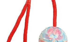 TRIXIE, jucarie minge plina cu sfoara caini, cauciuc, 6cm x 30cm, multicolor