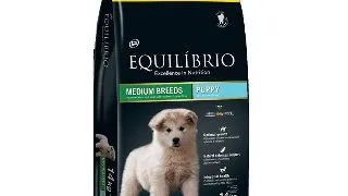 Equilibrio Medium Puppy, 12 + 2 kg Gratuit