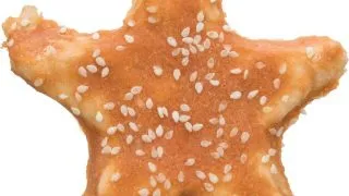 TRIXIE Christmas Denta Fun Star, Pui, punguta recompense fara cereale caini, 30g