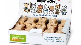 Bow Wow Natural Os cu Vita, Ficat de Pui si Yucca, 30 bucati, 720 g