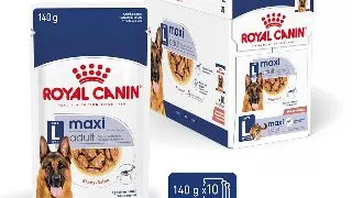 ROYAL CANIN Maxi Adult, hrana umeda caini, (in sos), bax, 140g x 10buc