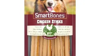 SMARTBONES Classics Chicken Sticks, recompense caini, Batoane aromate Pui, 5buc